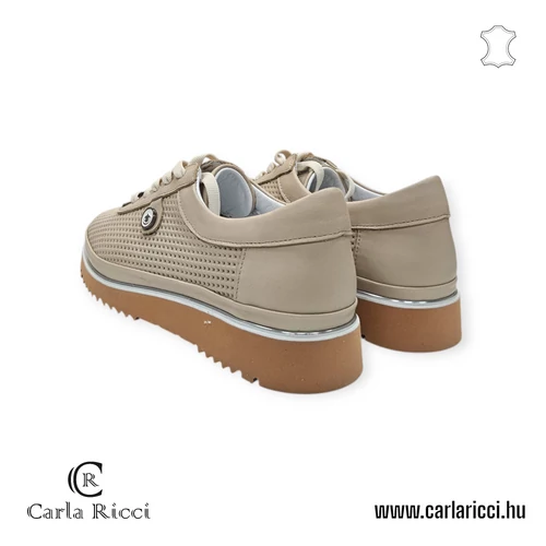Carla Ricci 100.1062 bézs cipő M38