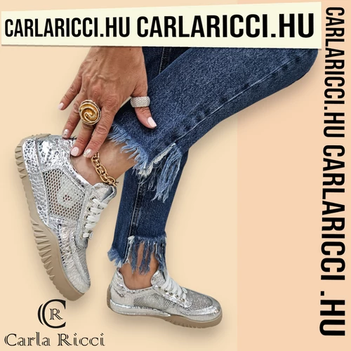 Carla Ricci ezüst sportcipő
