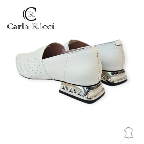 Carla Ricci 743-211 bézs balerina cipő 