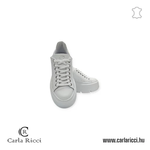 Carla Ricci fehér-ezüst sportcipő 36 méret