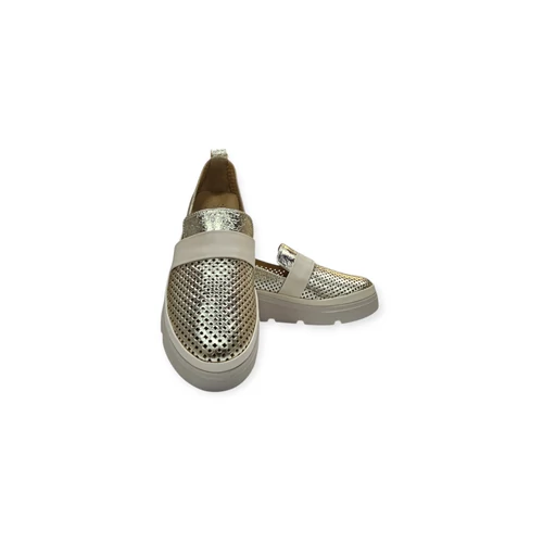 Carla Ricci arany-bézs slipon