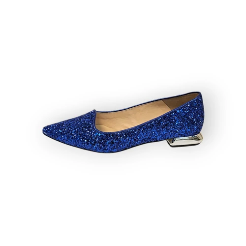 Carla Ricci 339 Kék Glitter cipő 