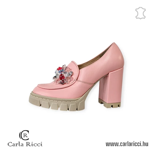 Carla Ricci 1641 rőzsaszín cipő