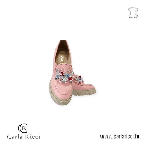 Carla Ricci 1641 rőzsaszín cipő